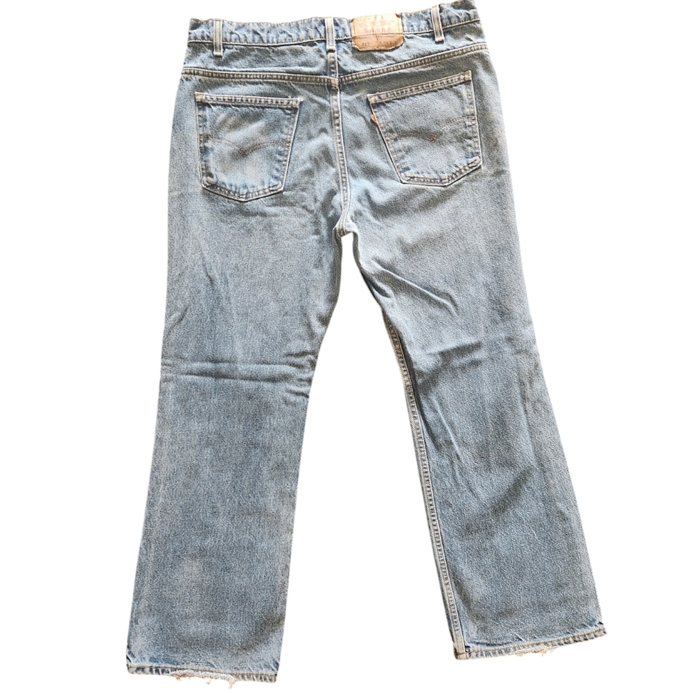 Vintage Levi's Orange Tab 517 Bootcut Jeans Thrashed